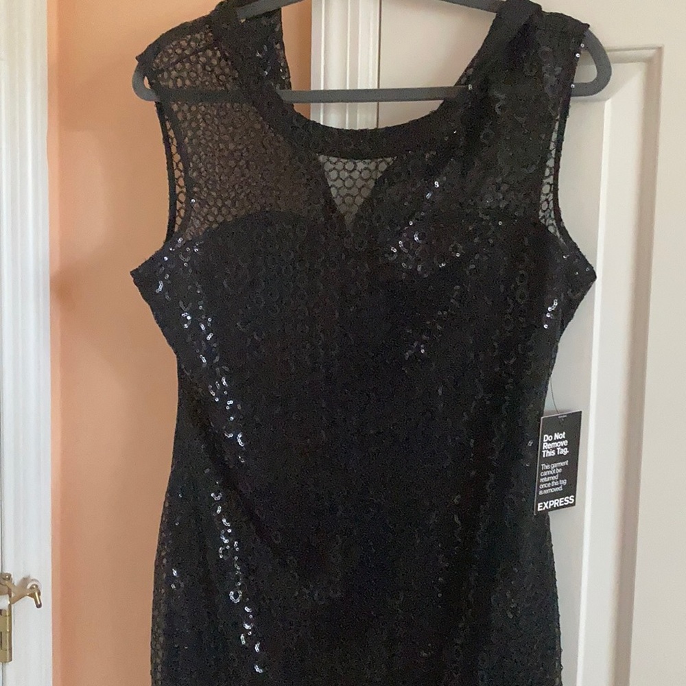 Express black dress